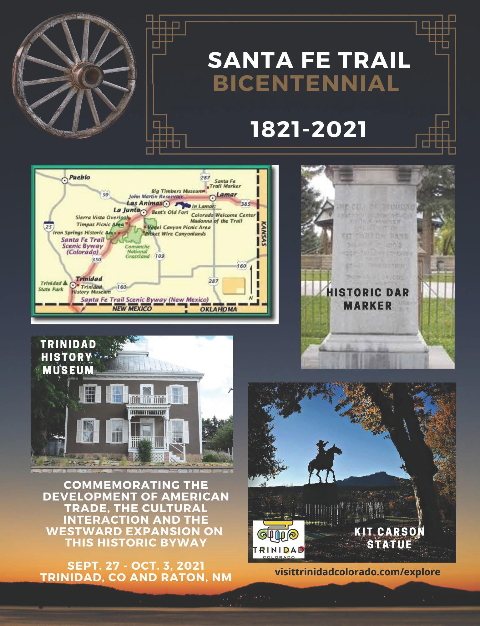 Santa Fe Trail Bicentennial Commemorative Event in the Trinidad ...