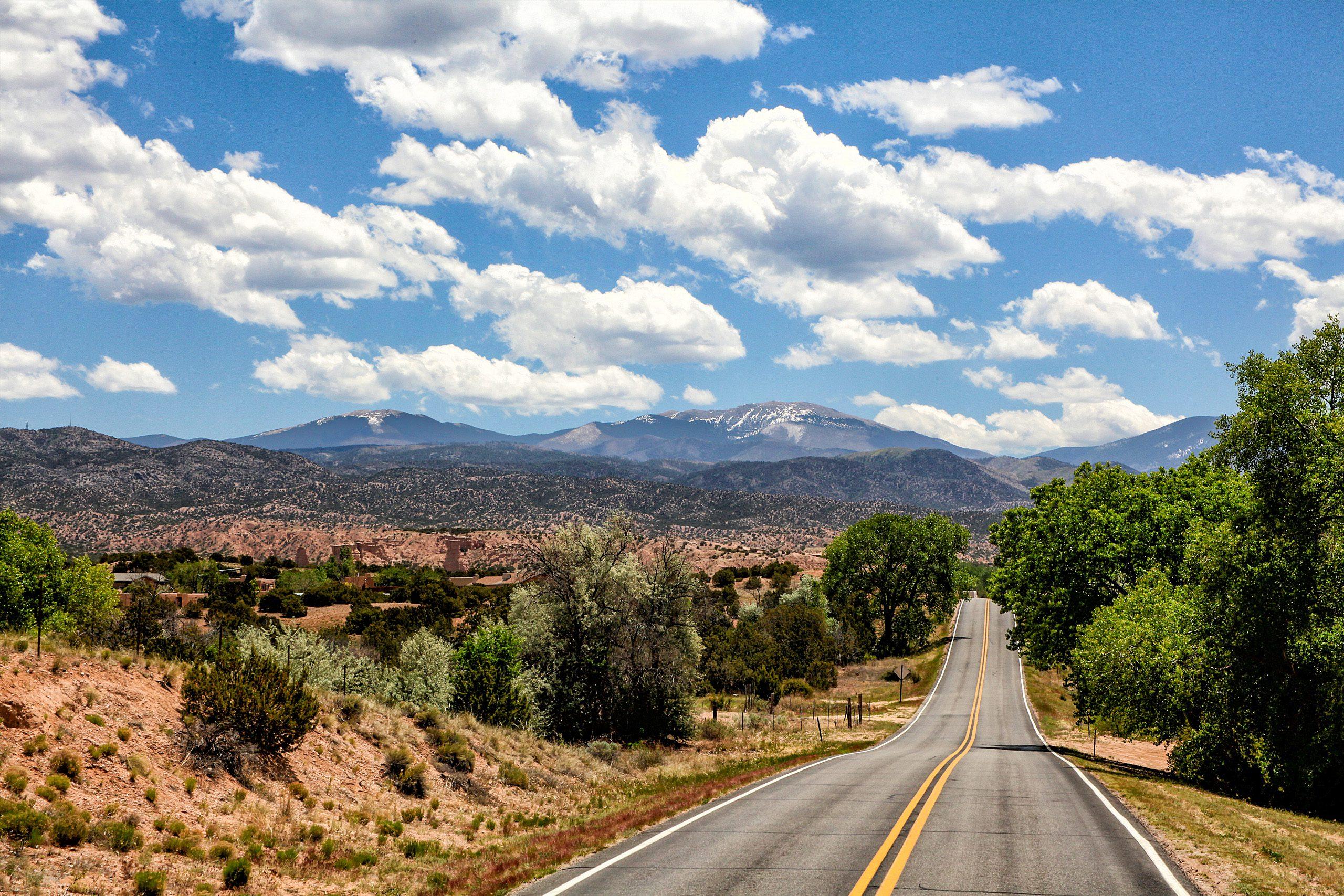 The High Road Between Taos and Santa Fe - Taos, NM