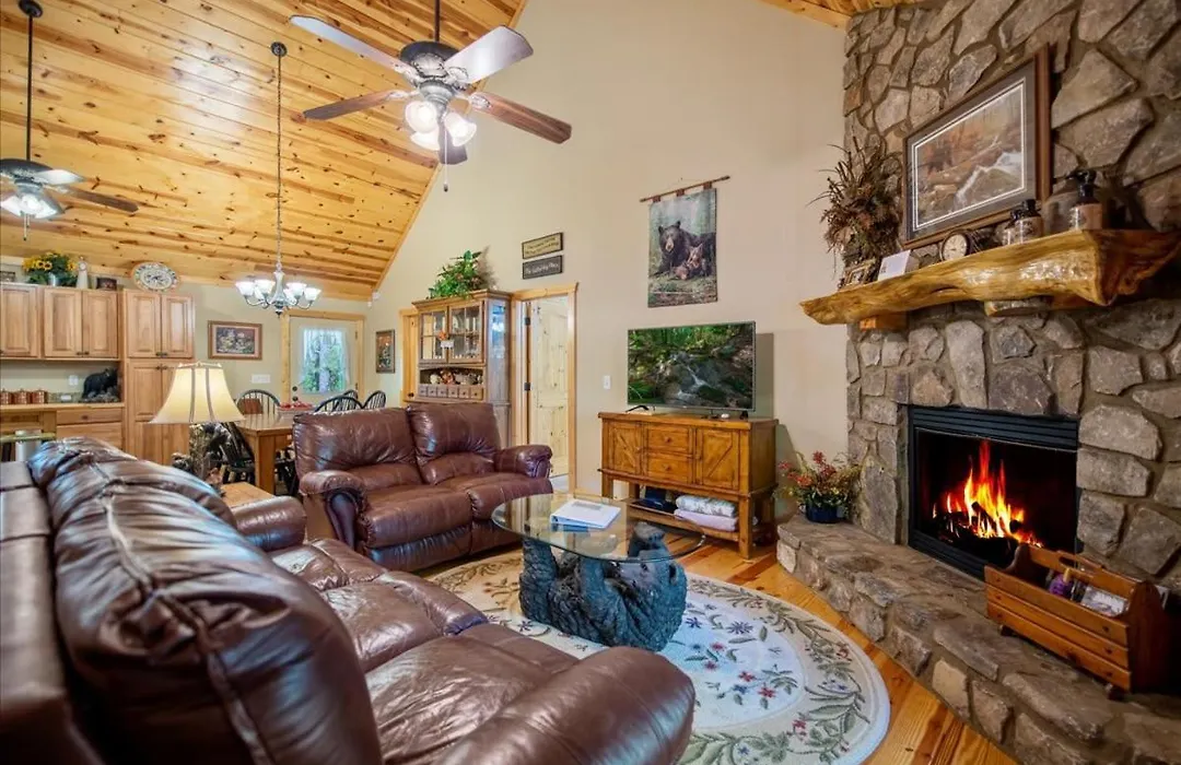 Dragons Den Cabin Inside Resort With Amenities-1