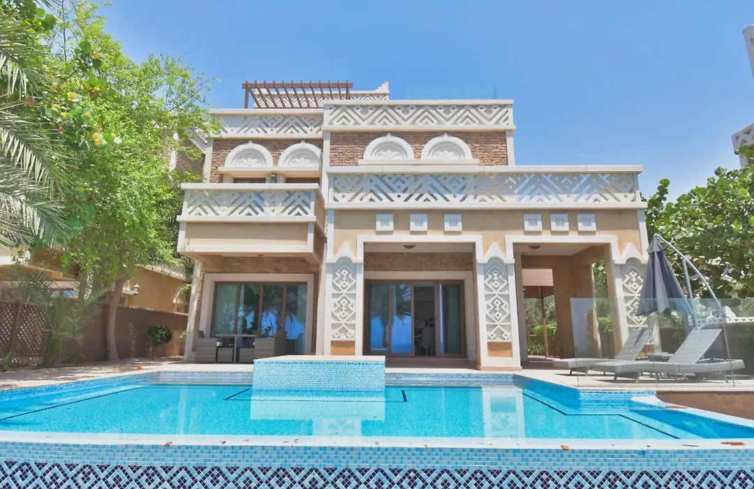 Amazing Villa Palm Jumeirah See View 5 Room Private Pool-1