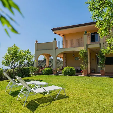 Sea View Villa Taormina-3