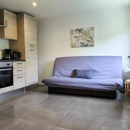 Studio Occitanie 20 m2 tout équipé avec jardin-3