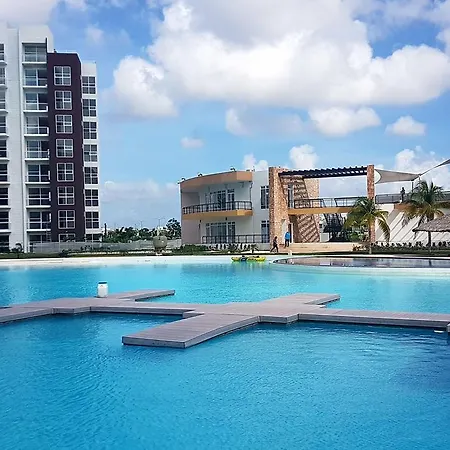 Departamento En Dream Lagoons Cancun-2