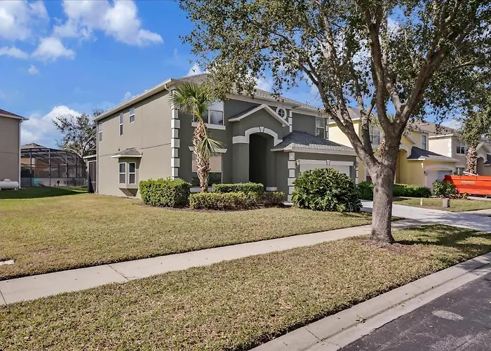 7 Bed Room Vacation Villa With Private Pool Near Disney