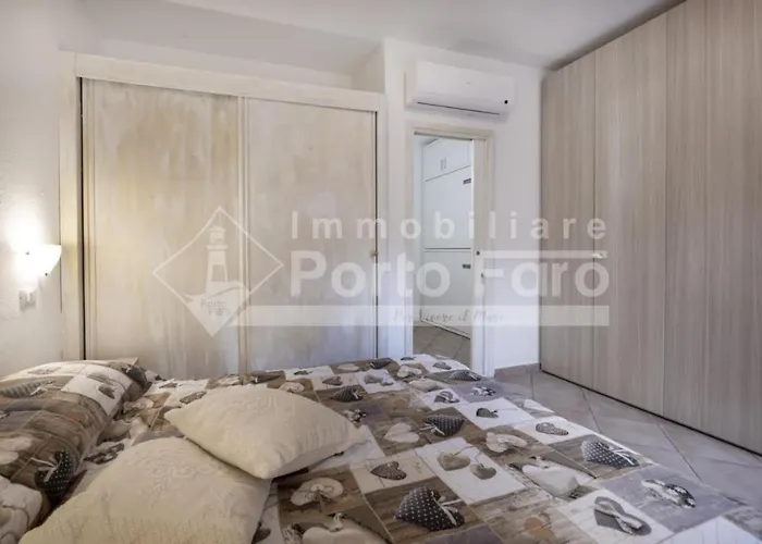 L325 - Bilocale Con Giardino E Vista Mare Panoramica A Porto Mannu