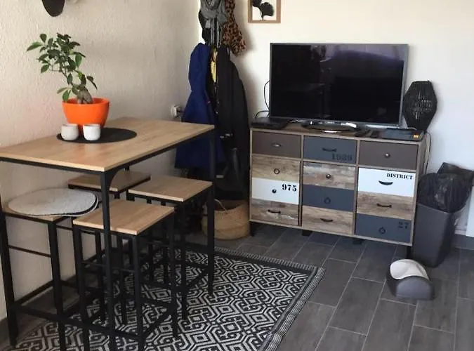 Appartement T2 27m² meublé, vue mer à 50m de la plage