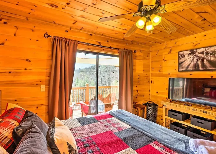 Cozy Cherry Log Cabin ~ 10 Mi To Mercier Orchards