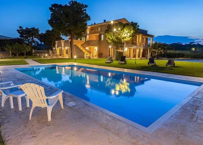 La villa: Casale Ferrantino