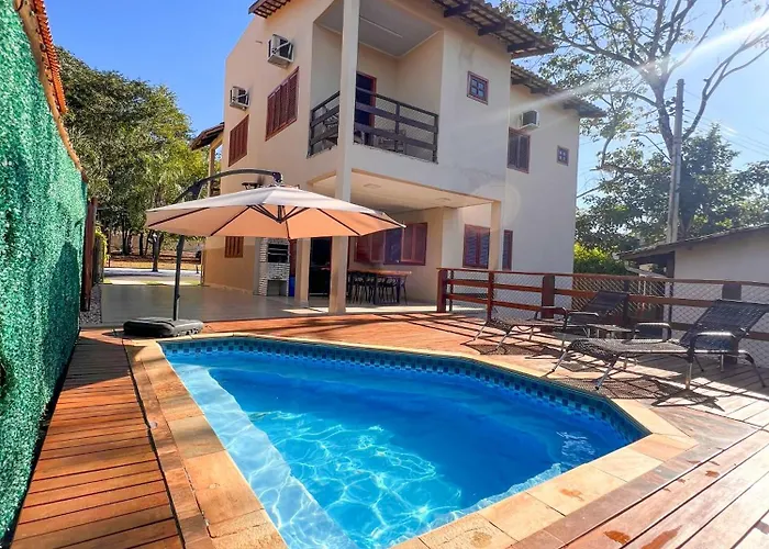 Hotel que aceita animais de estimação: Casa espelho - 4 suítes em Pirenópolis