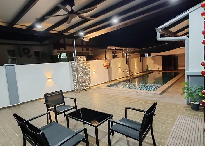 Melaka Privatepool Bungalow Bbqwifi Krubong