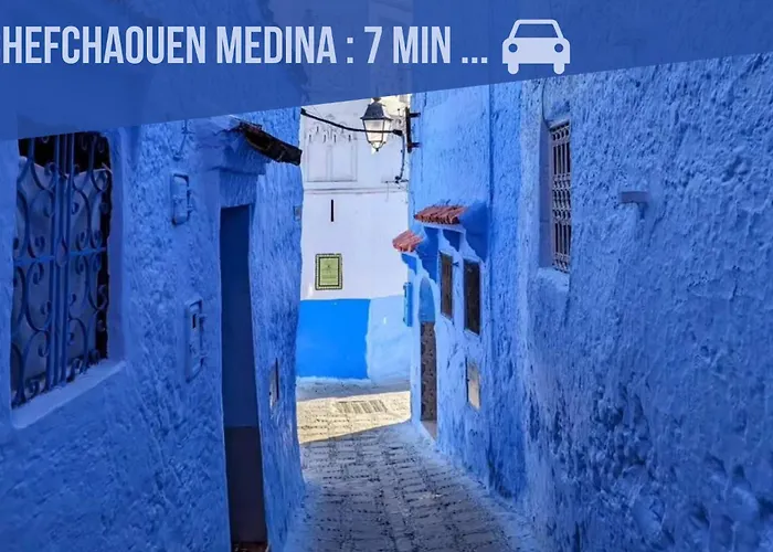 Villa Authentique Avec Vue Panoramique A 3 Km De Chefchaouen