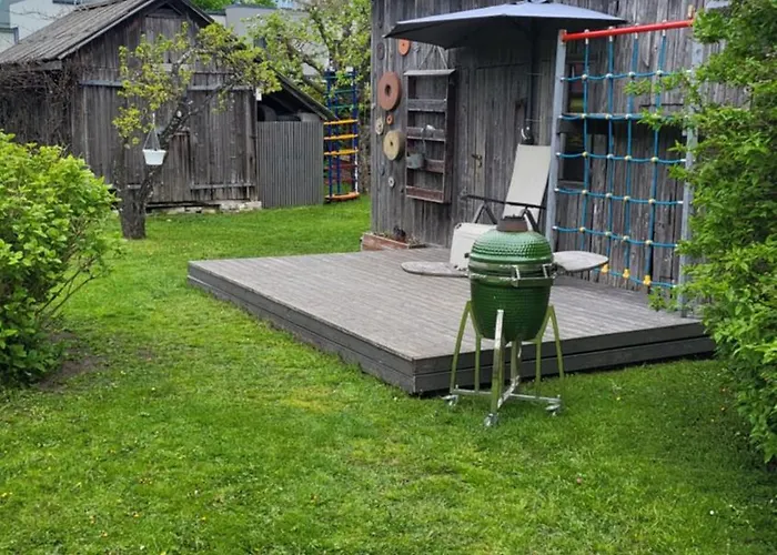 Private House With A Garden In Quiet Area In Kristiine