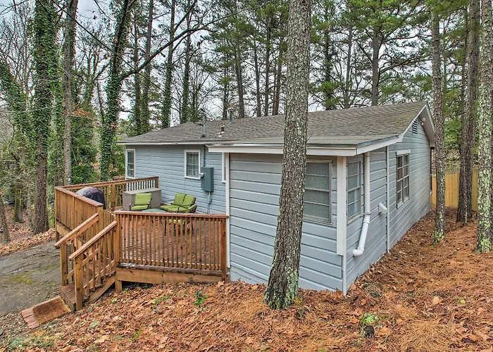 Centrally Located Hot Springs Home With Deck!