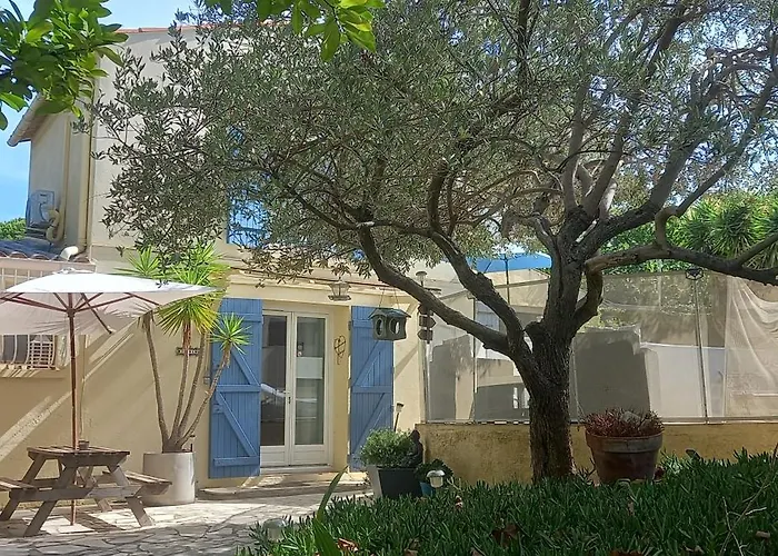 Maison jardin grande piscine
