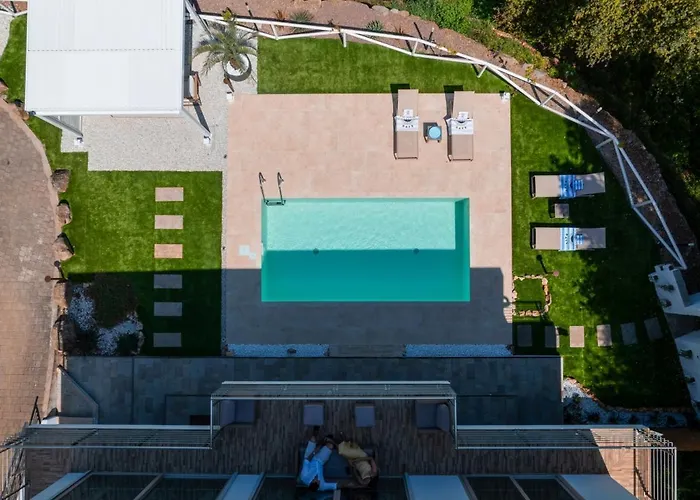 Luxury Liam Villa With Pool And Sea View - Goelba