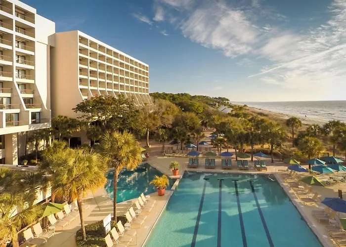 Hotels with pool Hilton Beachfront & Spa Hilton Head Island
